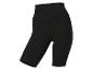 Schwarze High-Waist-Sport-Radlerhose