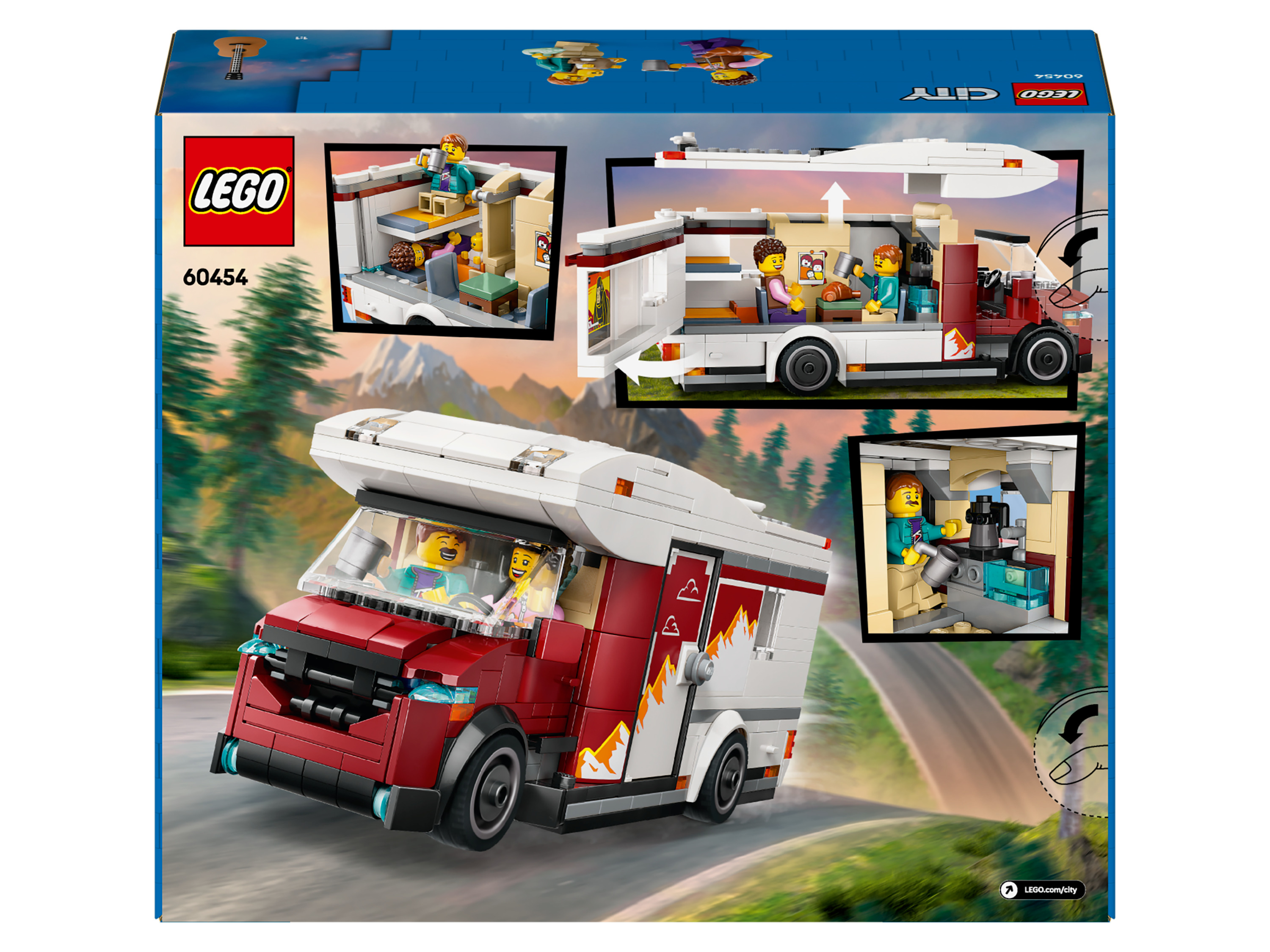 LEGO® CITY 60454 Holiday Adventure Camper Van