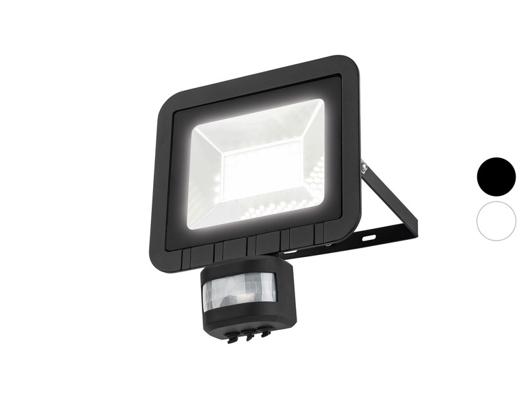 Gehe zu Vollbildansicht: LIVARNO home LED-Außenstrahler »LSLB 24 B1«, mit Bewegungsmelder, 24 W - Bild 1
