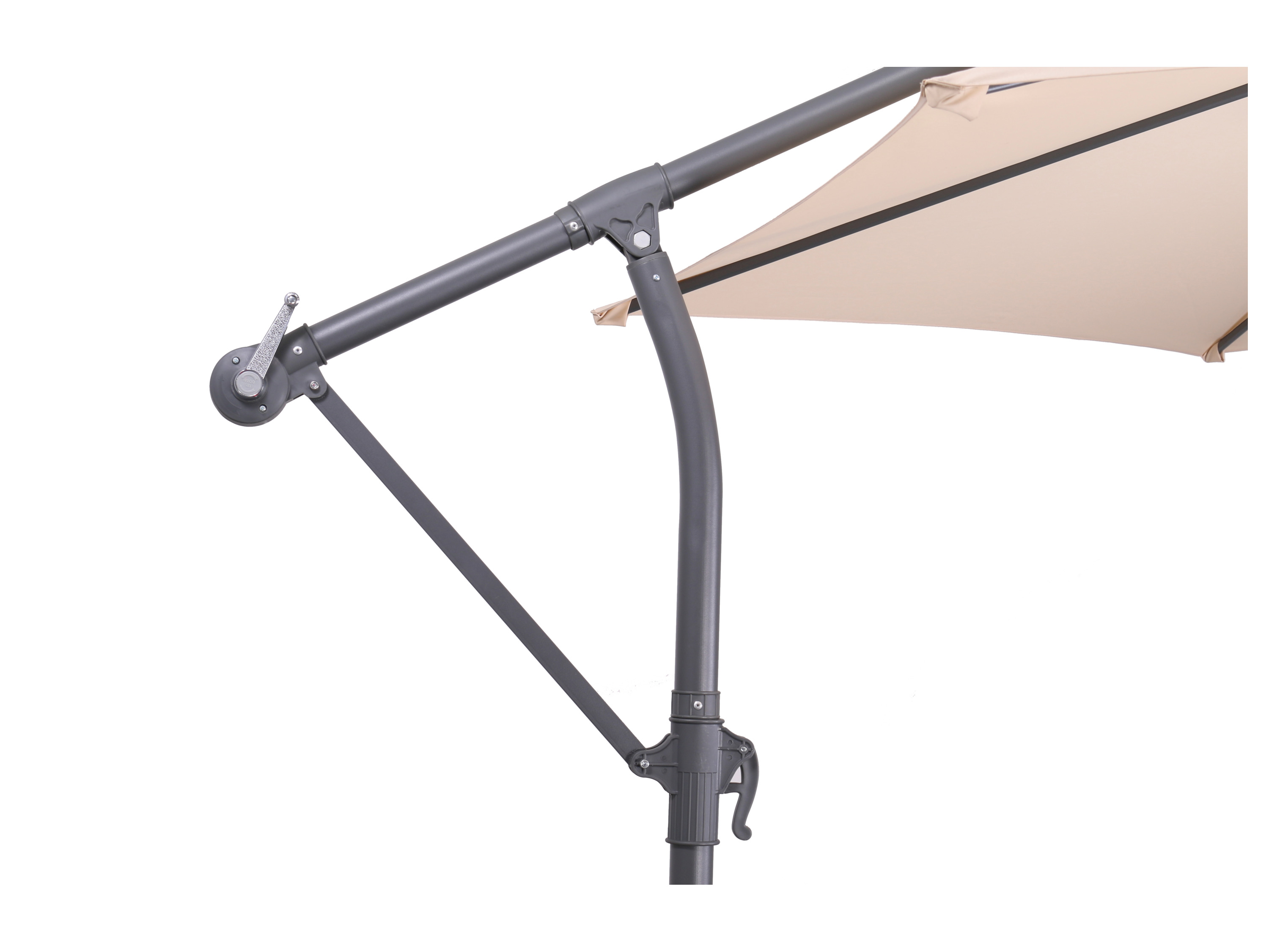 Thumbnail - Schneider Sonnenschirm »Palmera 300«, inkl. Schutzhülle (Natur)