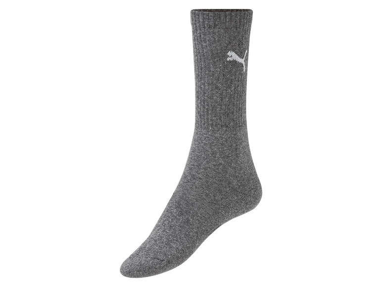 Gehe zu Vollbildansicht: Puma Herren Socken, 3 Paar, halbhoch, mit Baumwolle - Bild 6