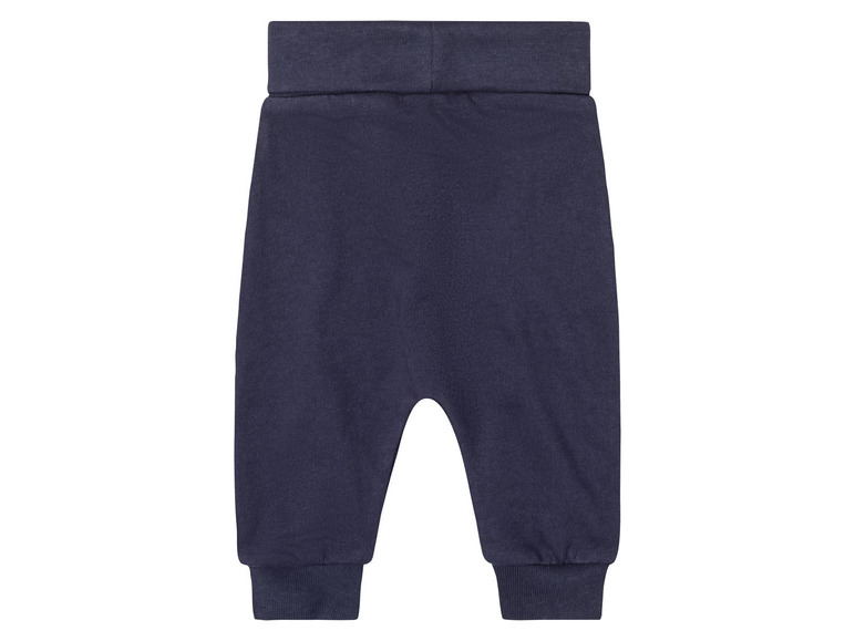 Dunkelblaue Jogginghose für Babys.