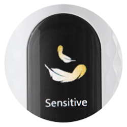 Reinigungsmodus: Sensitive