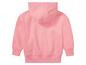 Rosa Kapuzenpullover.