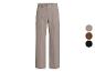 Graue, braune und schwarze High-Waist-Hosen mit weitem Bein