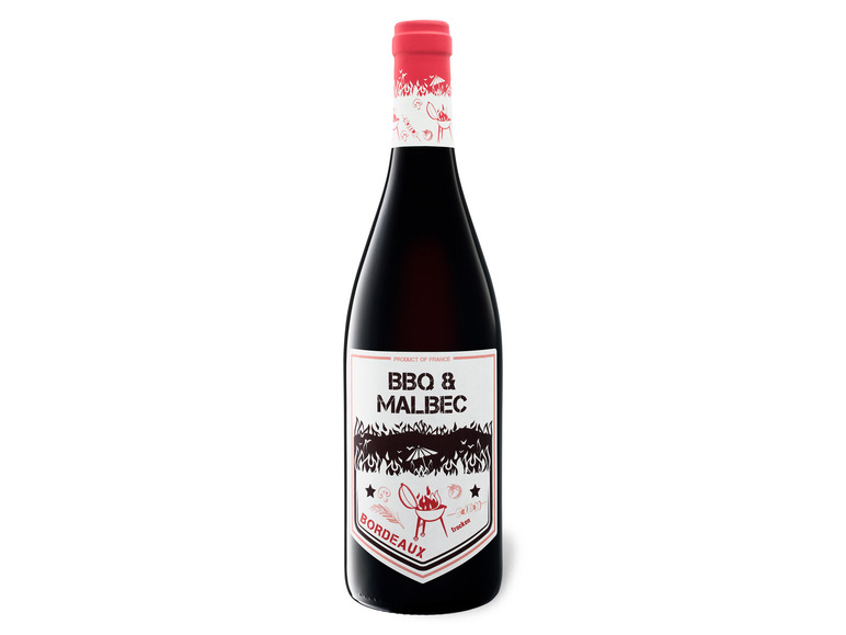 Gehe zu Vollbildansicht: BBQ & Malbec Bordeaux AOP trocken, Rotwein 2020 - Bild 1