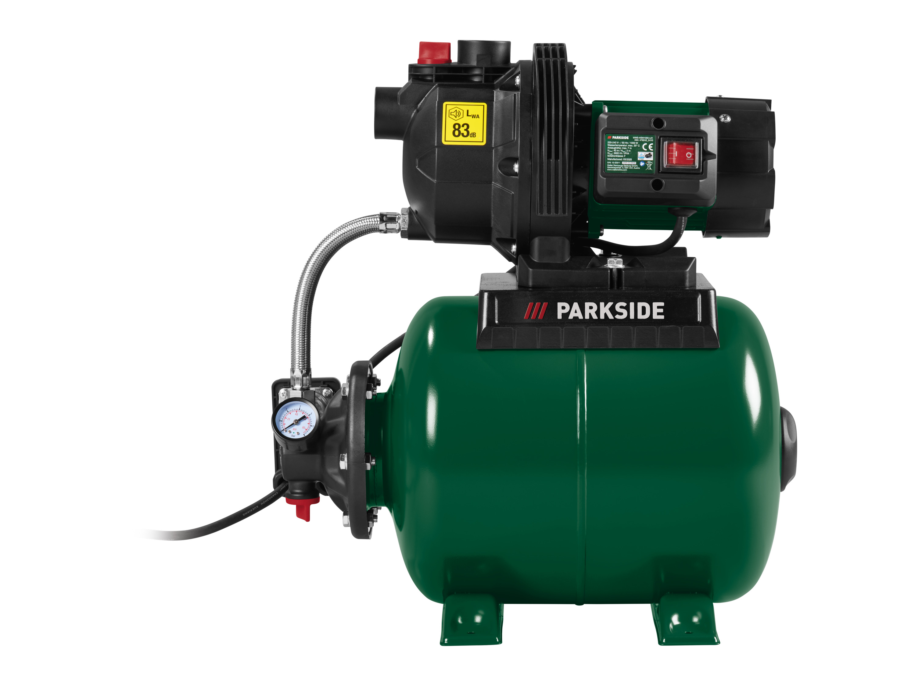 PARKSIDE® Hauswasserwerk »PEHWW 1000 A1« – Bild 3 von 4