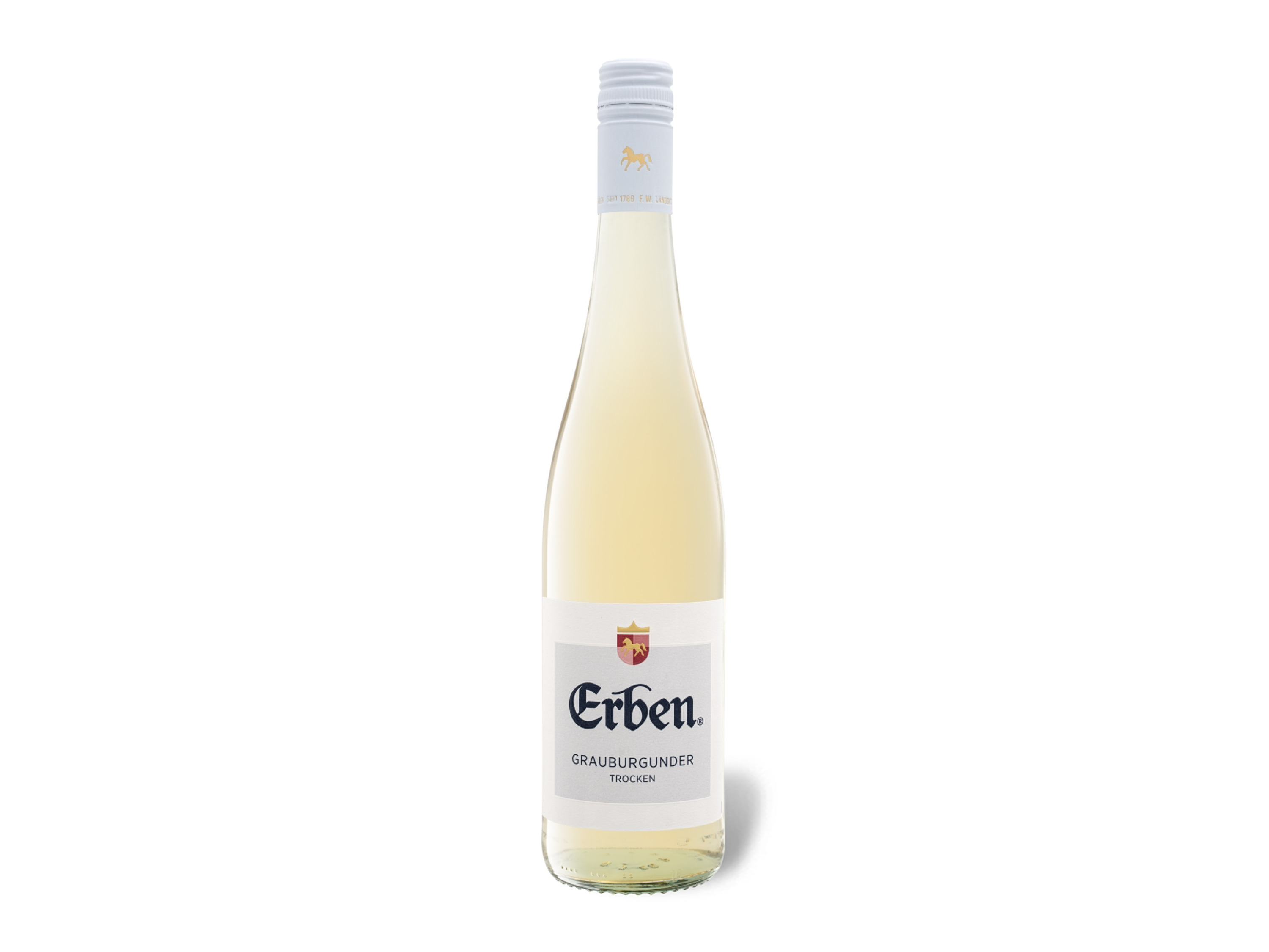 Lidl Wein-Angebot - ERBEN Grauburgunder QbA trocken, Weißwein 2025