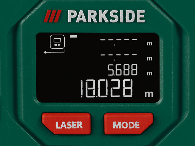 Gehe zu Vollbildansicht: PARKSIDE® 4 V Akku-Massband »PLMB 4 B1«, 3 m, mit Laserentfernungsmesser - Bild 7