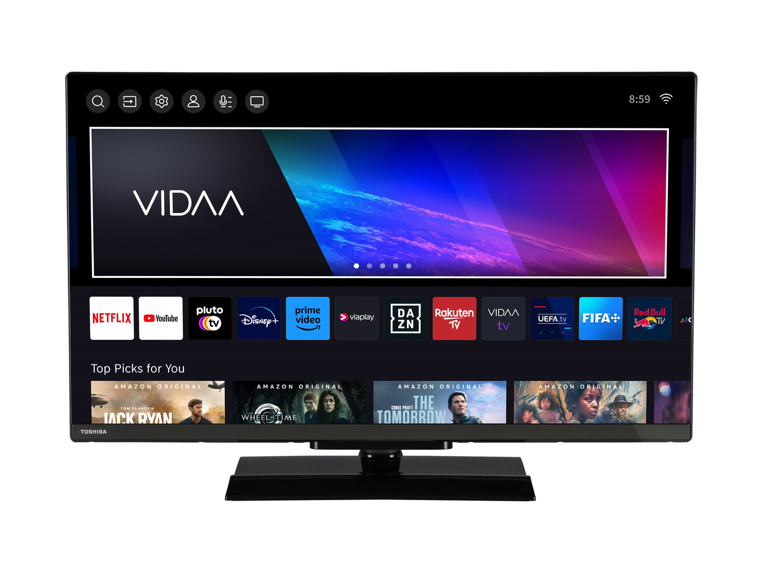 Fernseher »32WV3E63DAZ« VIDAA Smart TV 32 Zoll HD-Ready