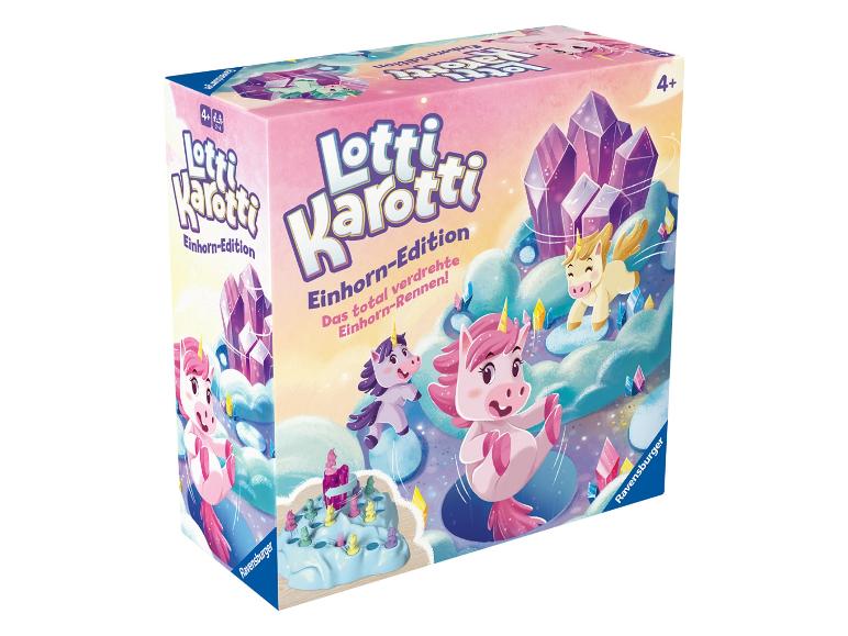 Lotti Karotti Einhorn-Edition Brettspiel mit Einhörnern und Kristallen