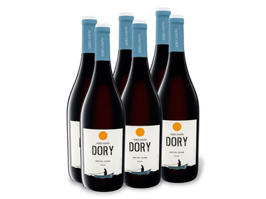 6 x 0,75-l-Flasche Weinpaket AdegaMãe Dory Lisboa IG trocken, Rotwein
