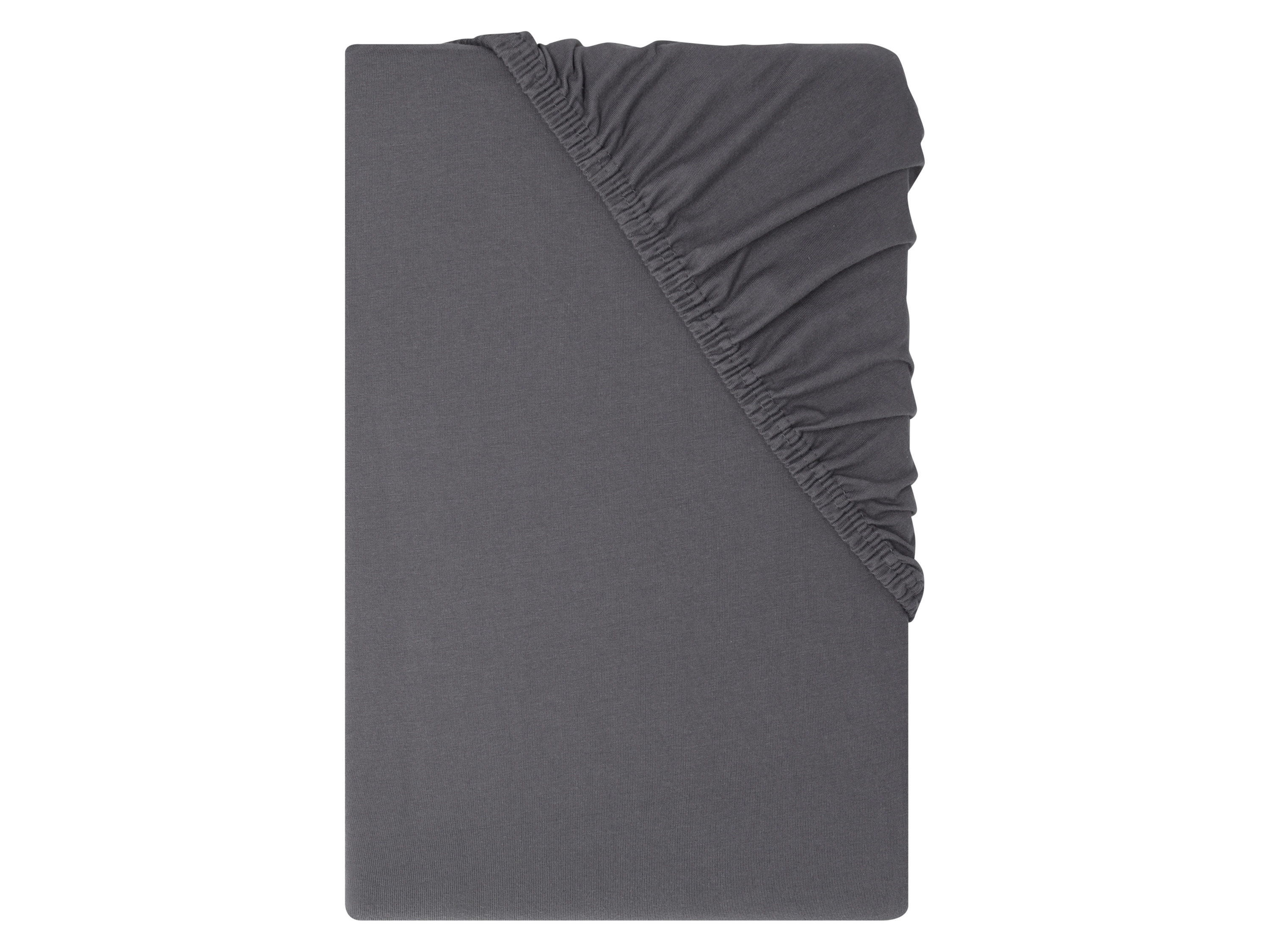 LIVARNO® Spannbettlaken Jersey (Grau)