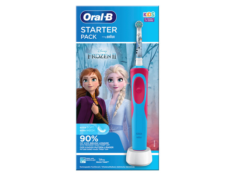 Gehe zu Vollbildansicht: Oral-B Starter Pack Frozen elek. Zahnbürste - Bild 2