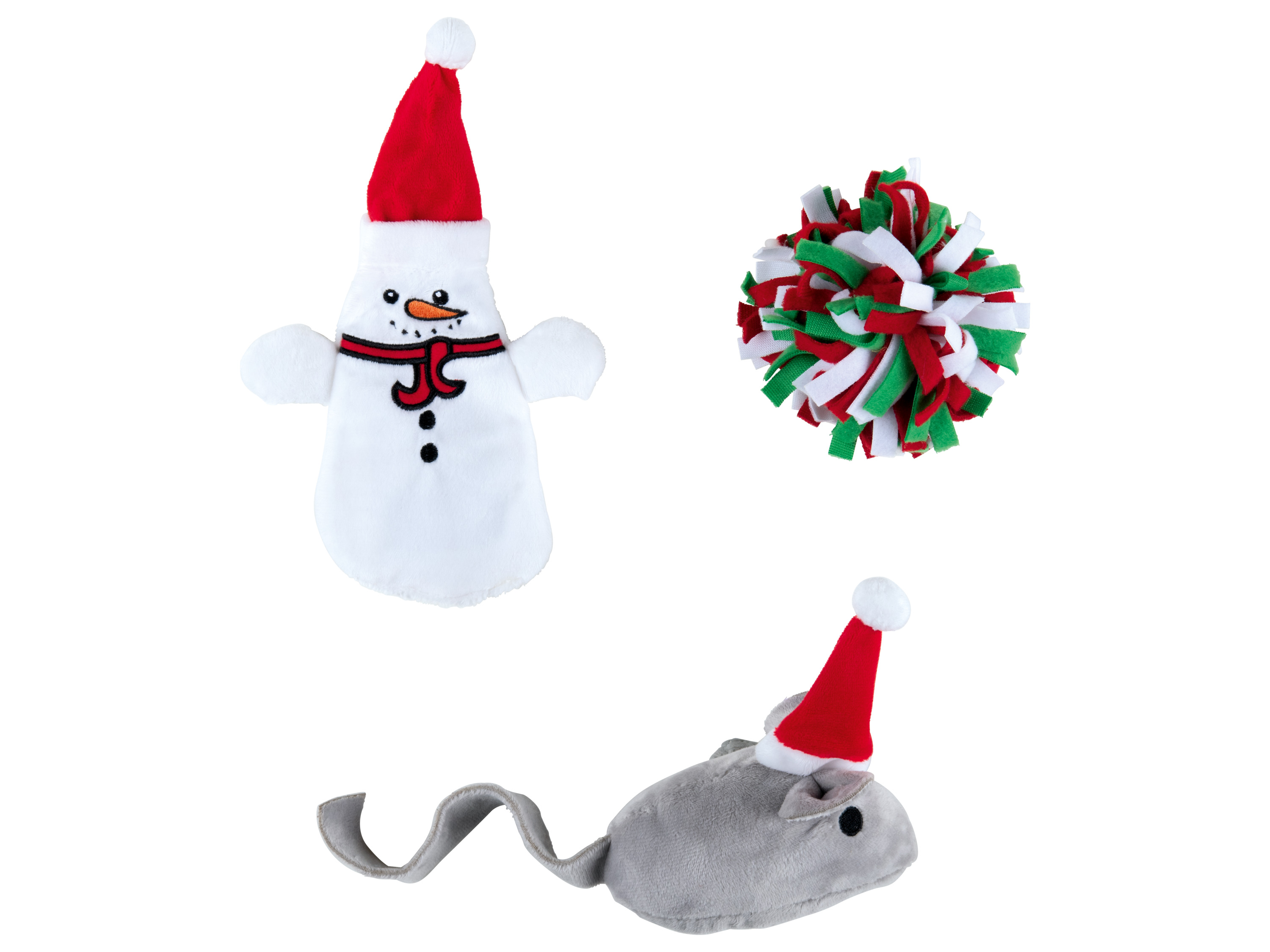 zoofari® Weihnachtsspielzeug Haustier (Katzenspielzeug 3er Set) | 04058143043176