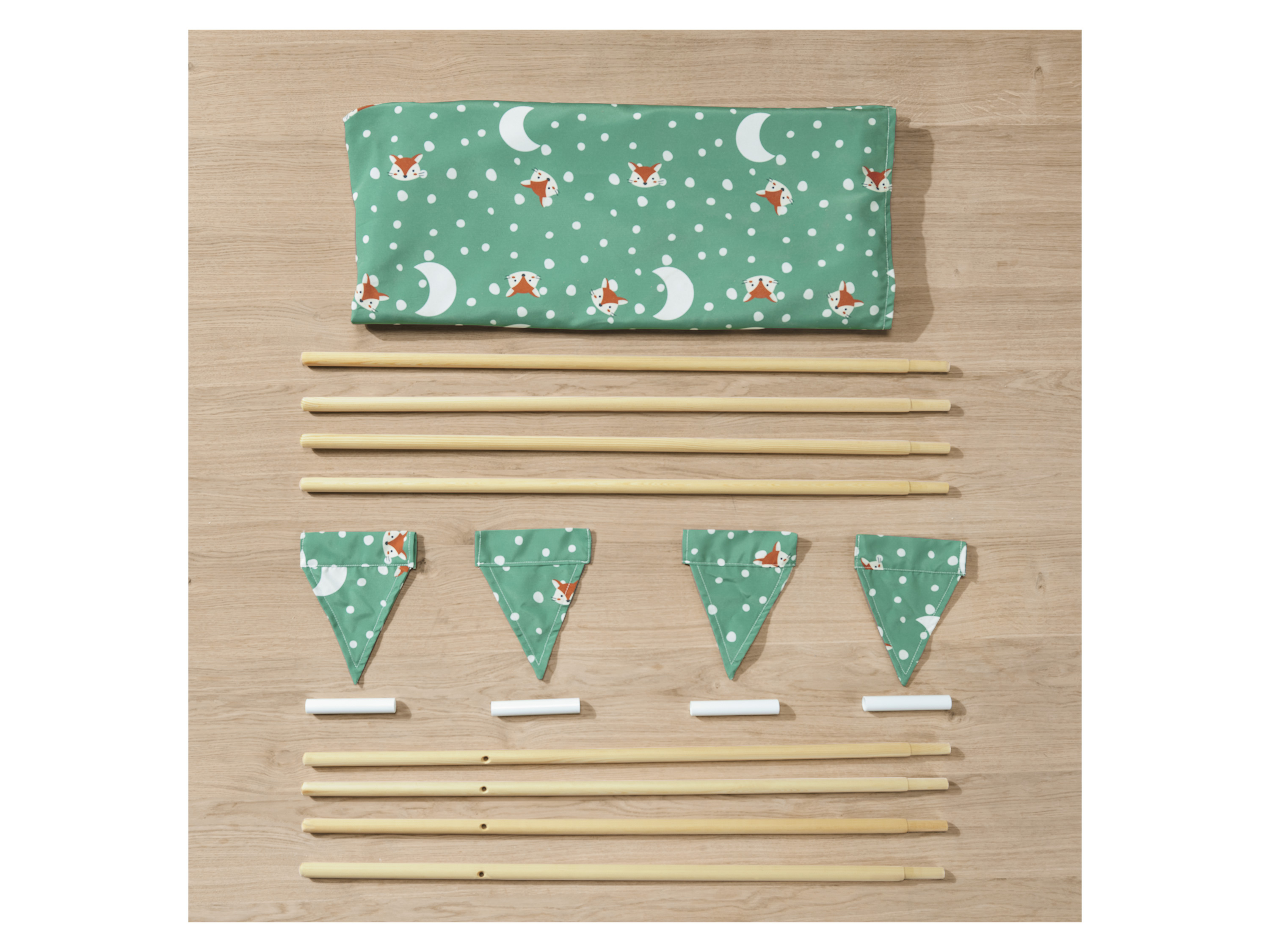 Thumbnail - lupilu® Holz Tipi Spielzelt (Grün)