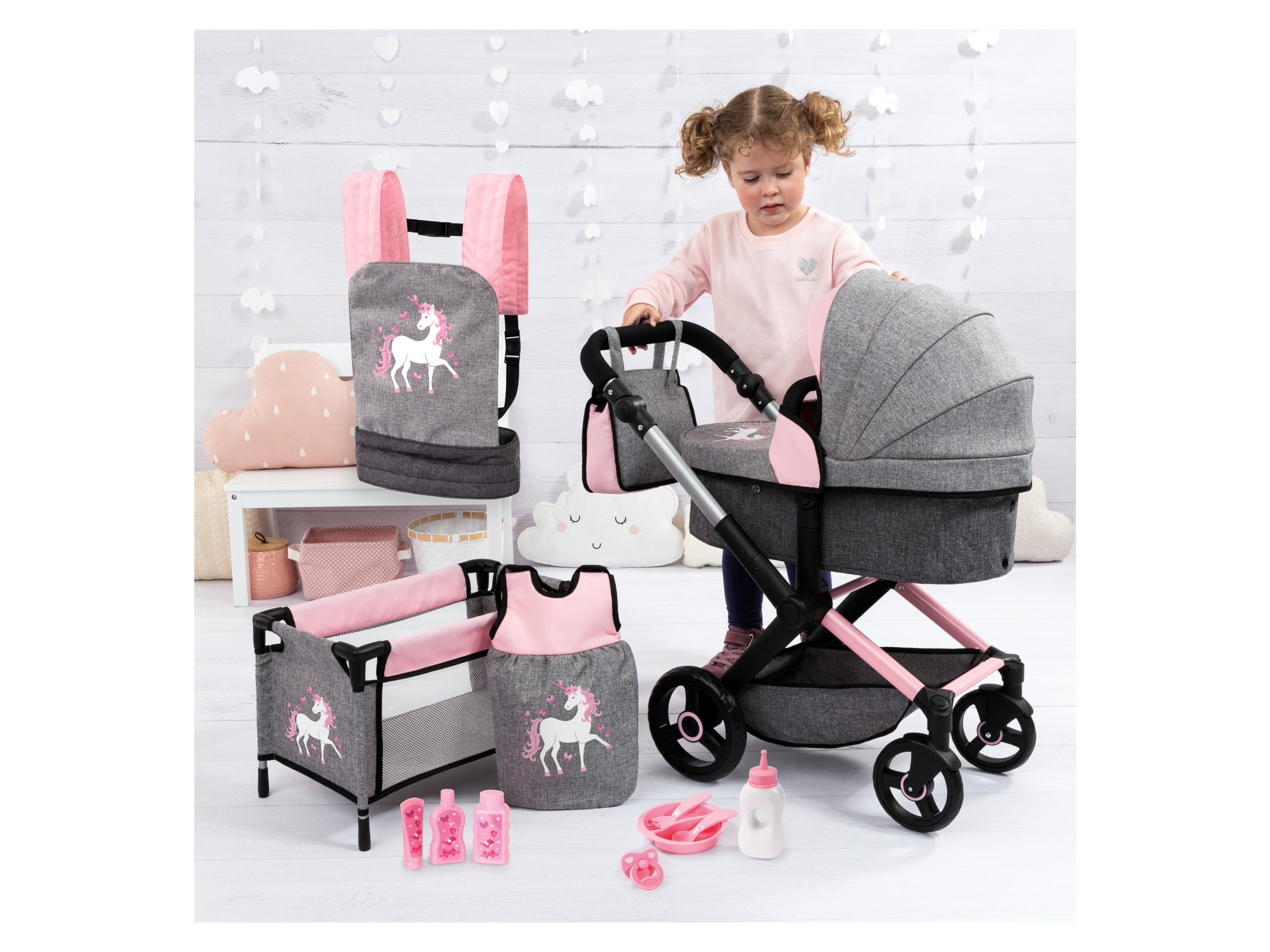 Thumbnail - Bayer Design Kombi-Puppenwagen-Set »Xeo«