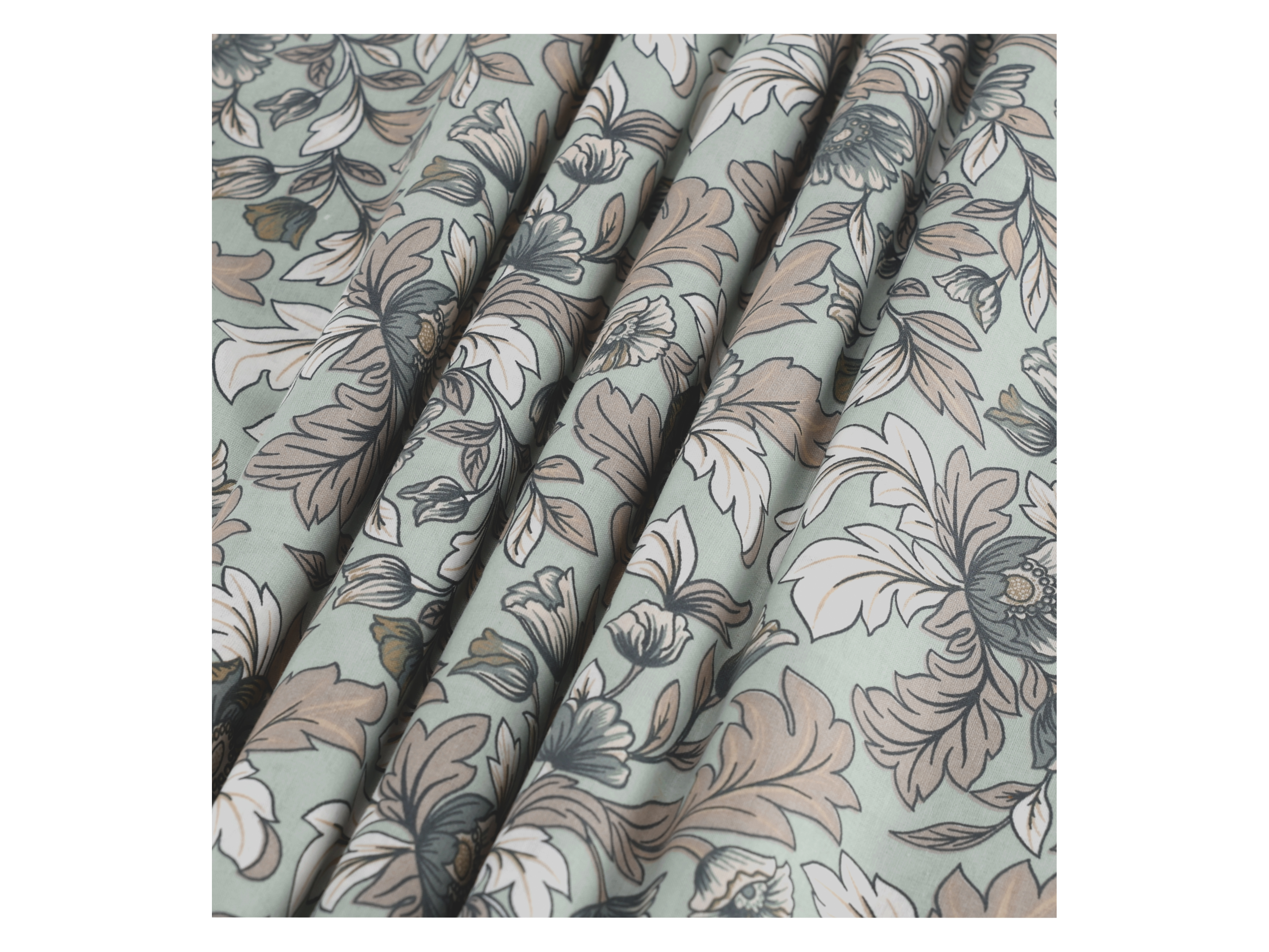 Thumbnail - LIVARNO home Edel-Renforcé-Bettwäsche, 200 x 220 cm (Grün)