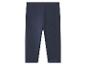 Dunkelblaue Kinder-Baumwollleggings.