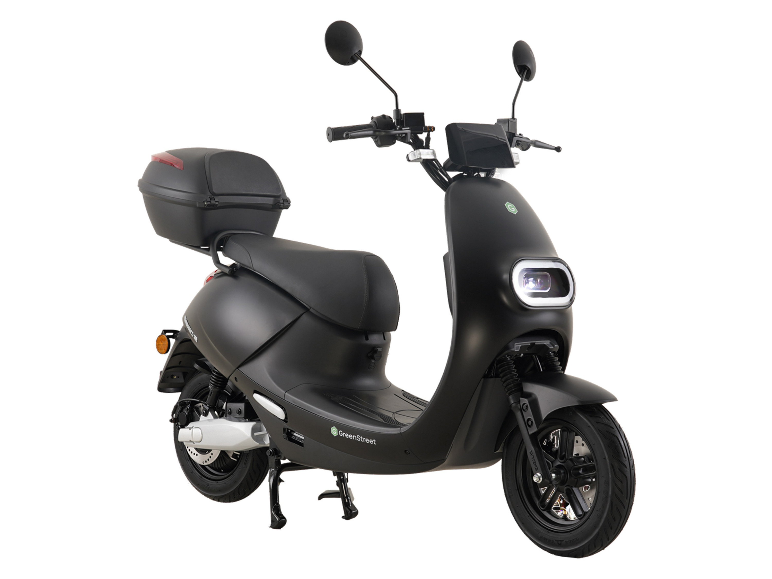 GREENSTREET Elektroroller SEED 2 (2000 W 45 km/h, inkl. Topcase)