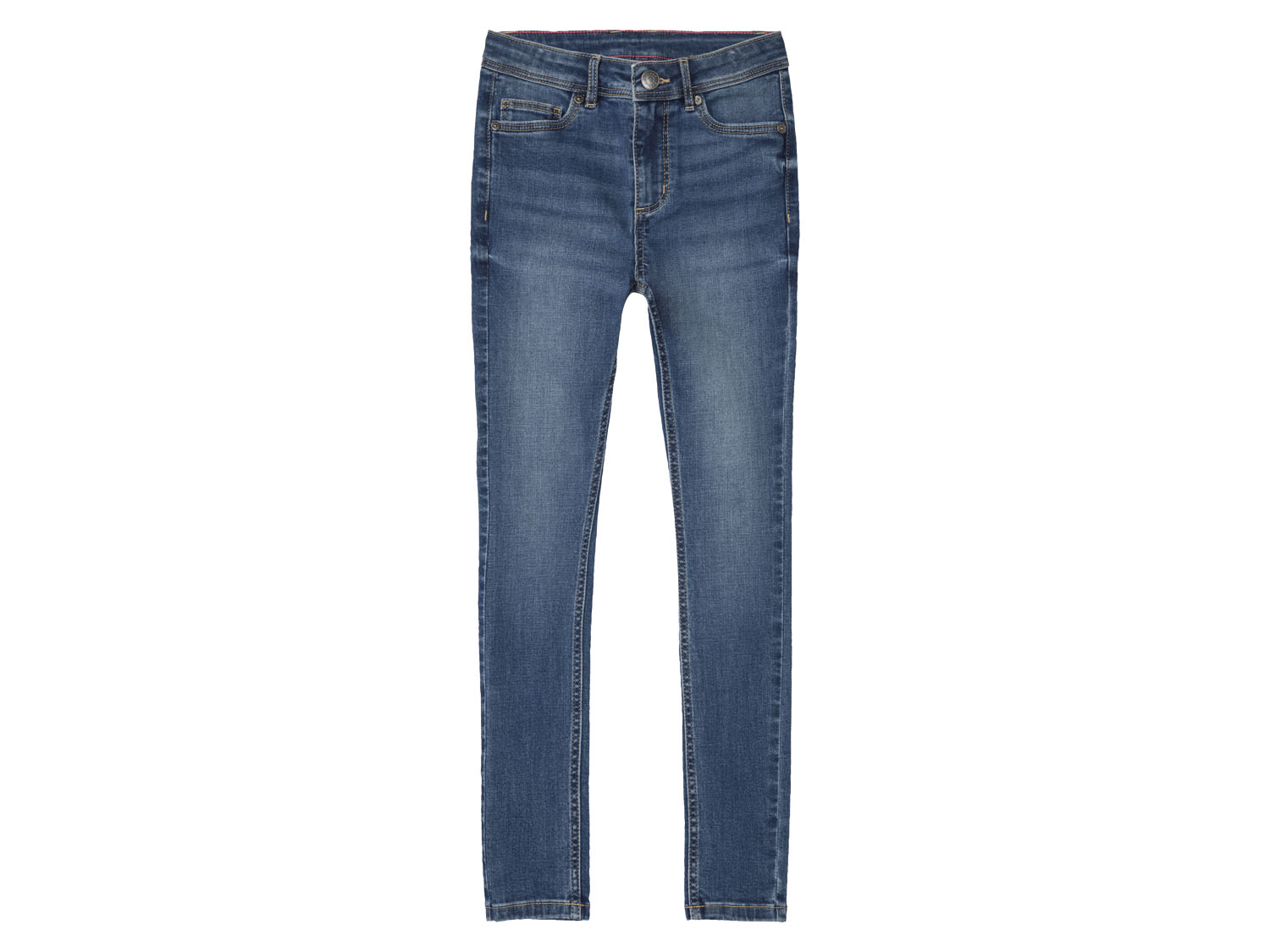 pepperts!® Kinder Mädchen Jeans Super Skinny (Blau, 164) | 04055334620147