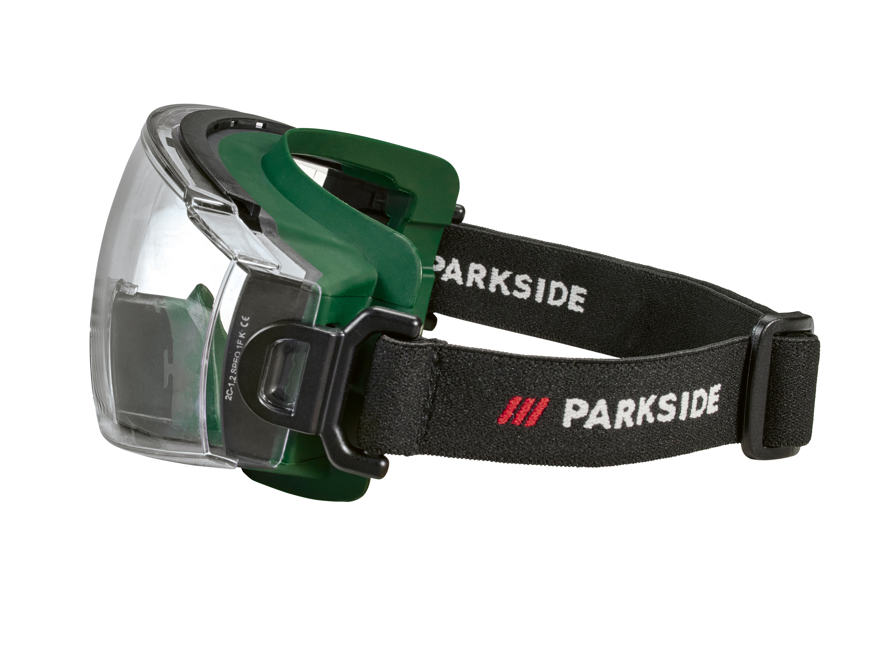 Thumbnail - PARKSIDE® Arbeitsschutzbrille mit Gummiband (Grün)