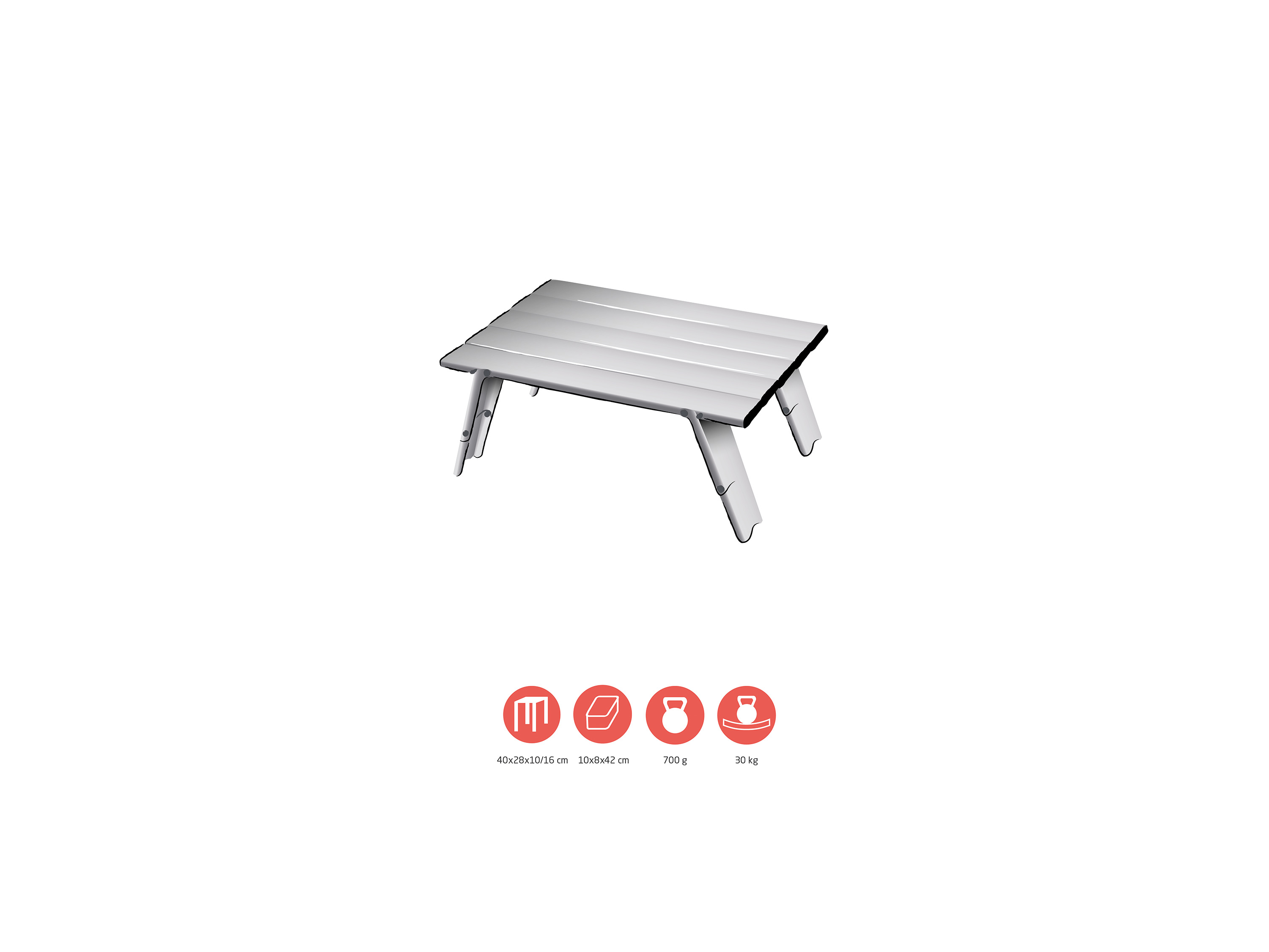 Thumbnail - Grand Canyon Aluminium-Campingtisch »Tucket«, höhenverstellbar