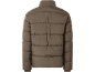 Herren-Steppjacke in Braun, Rückansicht
