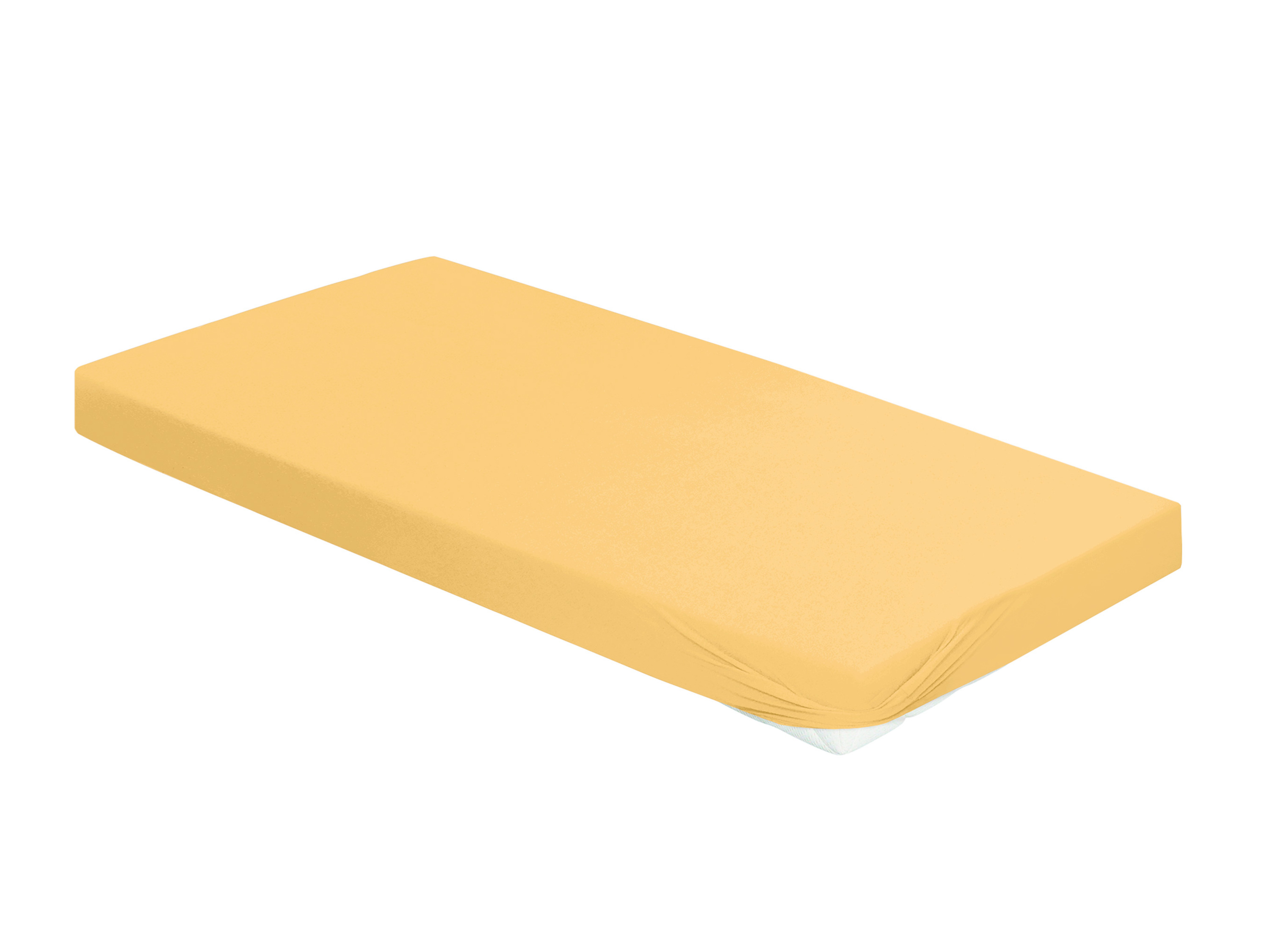 Thumbnail - Bierbaum Jersey Spannbetttuch 1002 (40 honig, 100 x 200 cm)""