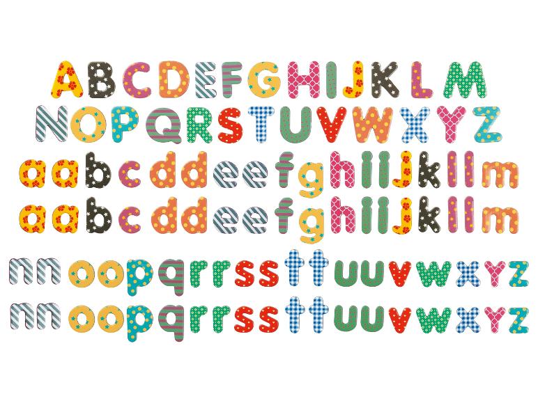 Sevi Magnetische Buchstaben – Lernset Zum Lesen Und Schreiben, Für Kinder Ab 3 Jahren