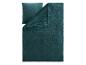 Dunkelgrüne Bettwäschegarnitur mit Paisley-Muster