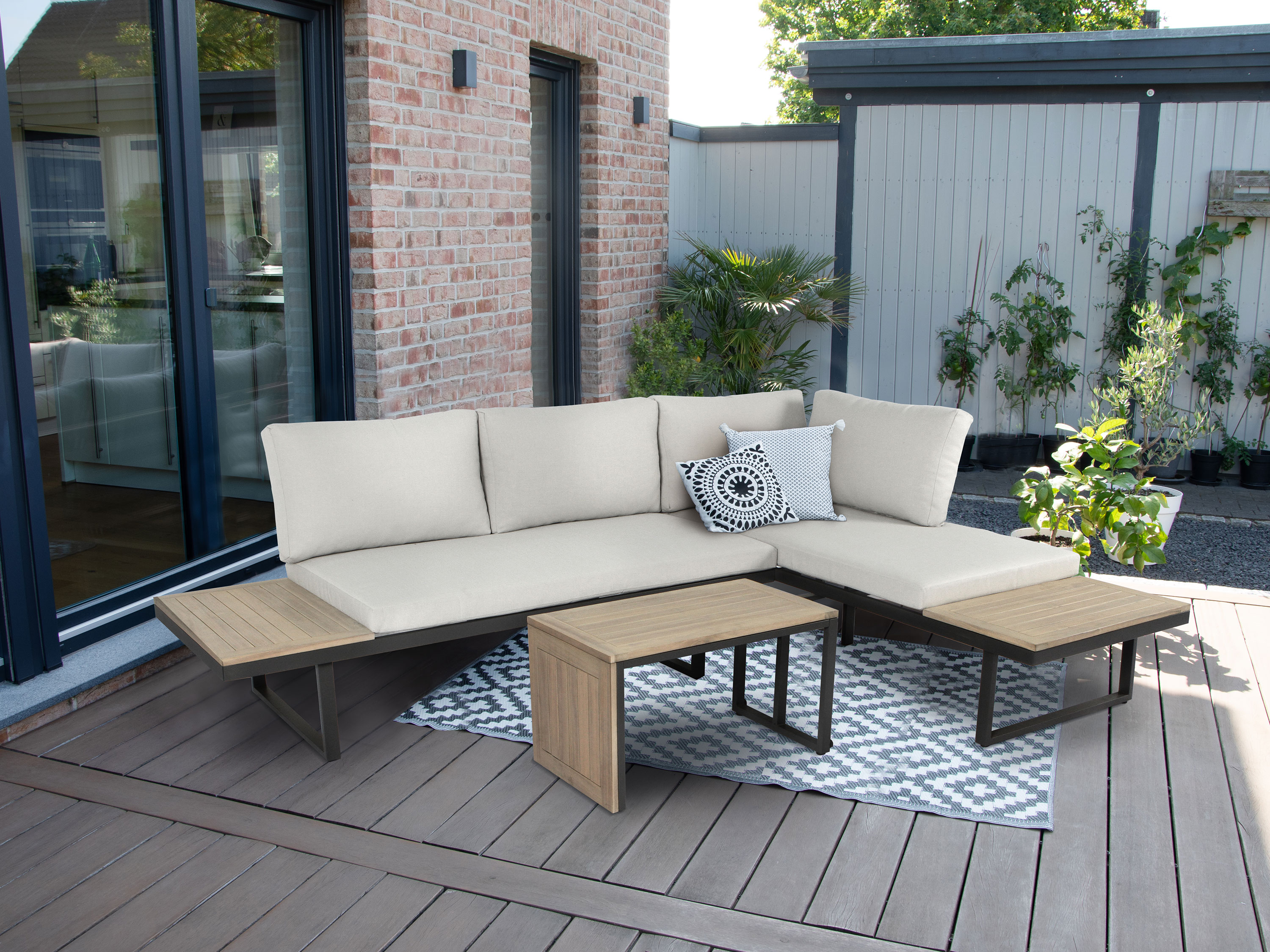 Thumbnail - bellavista - Home & Garden® Eck-Lounge »Cella«, 3-teilig""