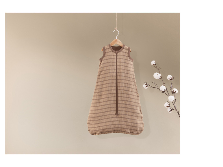Gehe zu Vollbildansicht: lupilu® Musselin-Baby-Schlafsack, aus reiner Bio-Baumwolle, 1.0 TOG - Bild 4