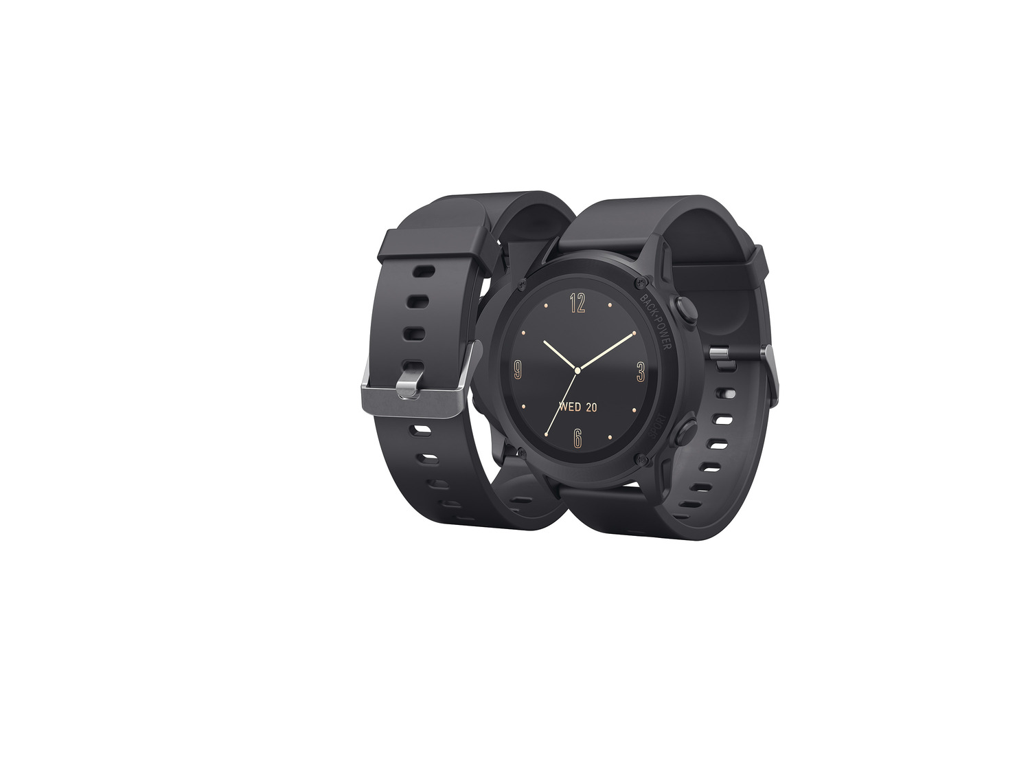 SILVERCREST® mit Bluetooth® GPS Fitness-Smartwatch, und