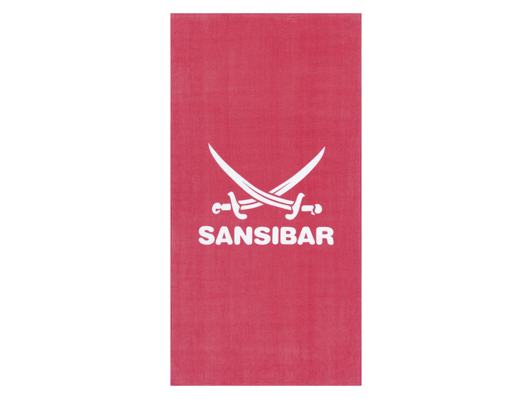 Gehe zu Vollbildansicht: SANSIBAR Frottier-Strandtuch, 85 x 170 cm, reiner Baumwolle - Bild 7