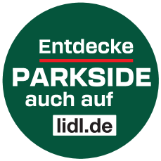 Siegel: Entdecke PARKISDE auch auf lidl.de