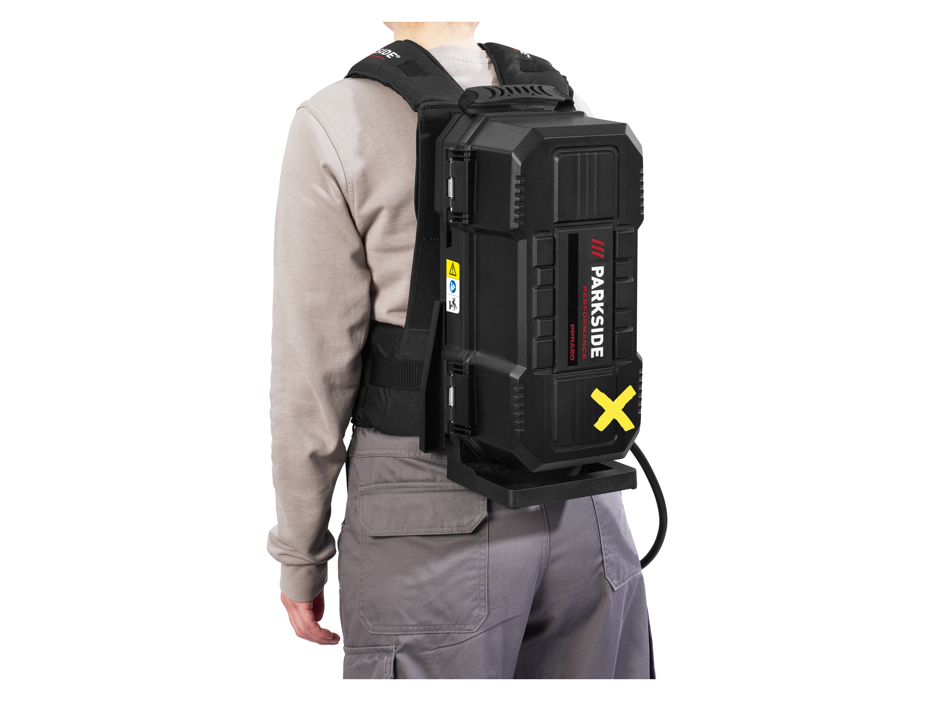 Thumbnail - PARKSIDE PERFORMANCE® 20 V / 40 V Akku-Rucksack »PPRA 20 A1«, ohne Akku und Ladegerät