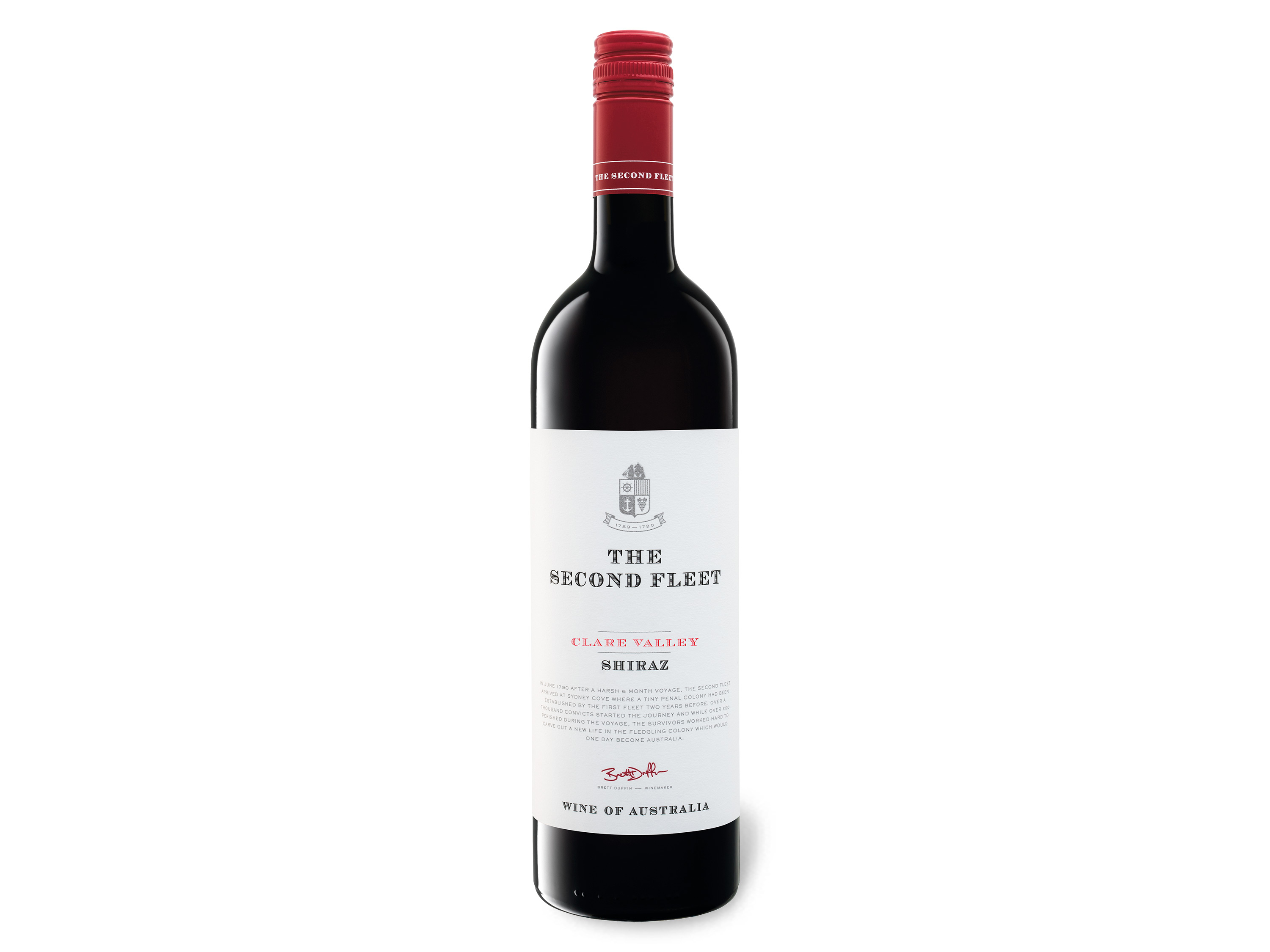 The Second Fleet Shiraz Clare Valley trocken, Rotwein 2020 Wein & Spirituosen Lidl DE