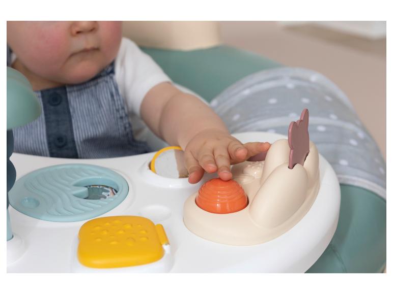 3-in-1 Baby-Spielsitz, mit Activity-Tisch
