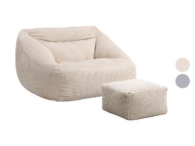 HOME DELUXE Sitzsack »COZY«, inkl. Hocker