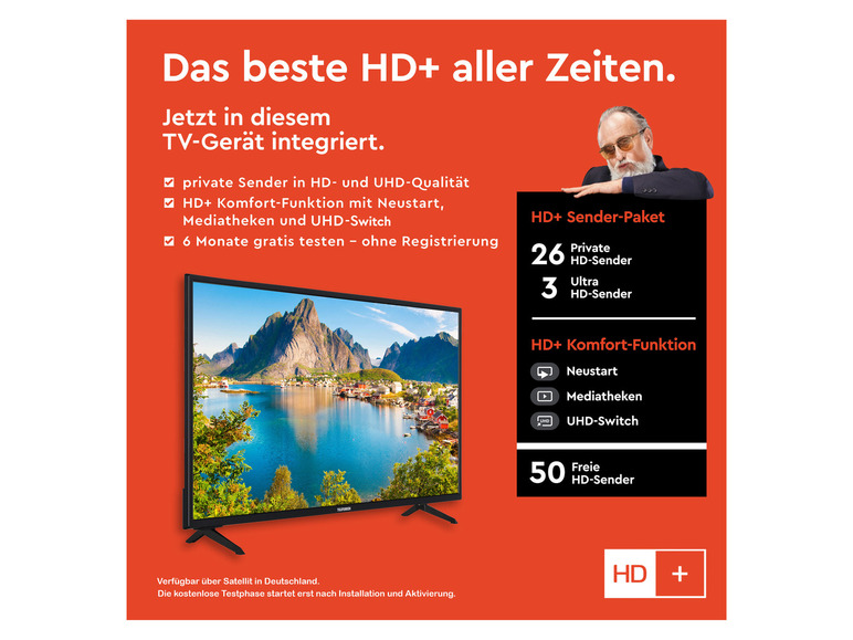 Gehe zu Vollbildansicht: TELEFUNKEN Fernseher »XHN550M« 4K UHD Smart TV - Bild 9