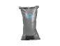 Grauer CRIVIT Drybag mit blauem Logo und schwarzem Boden.