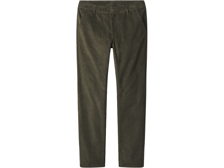 Herren-Cordhose in Olivgrün