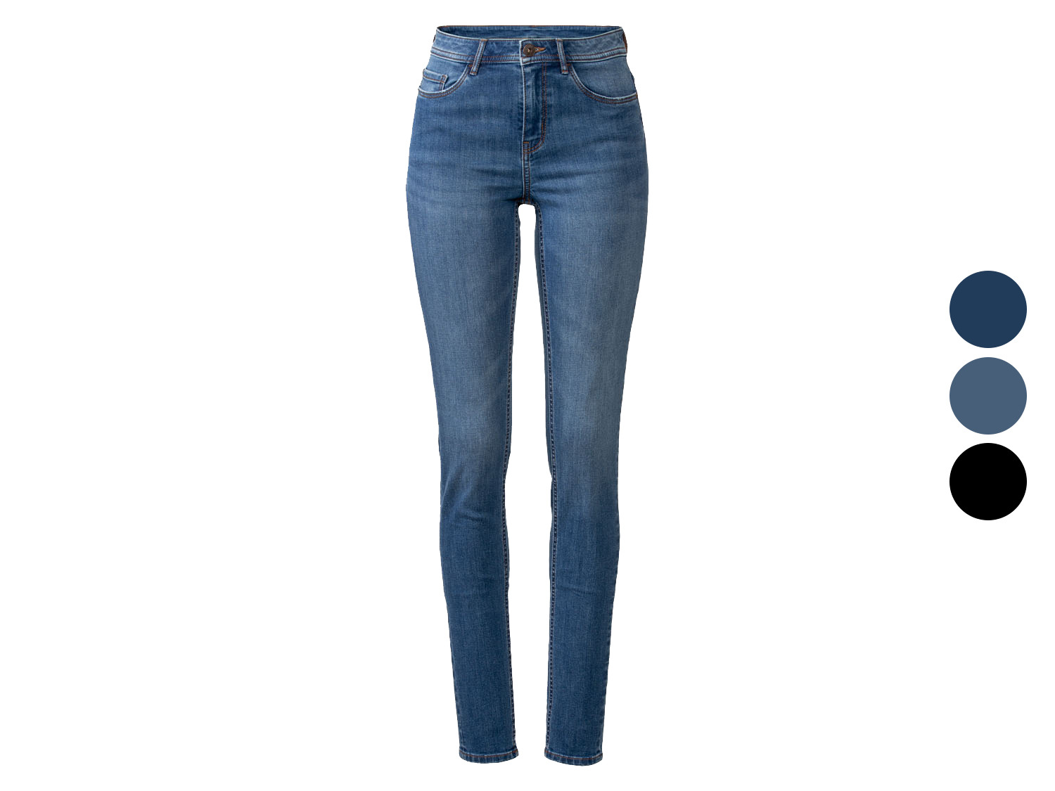 esmara® Damen Jeans Super Skinny Fit mit normaler Leibhöhe