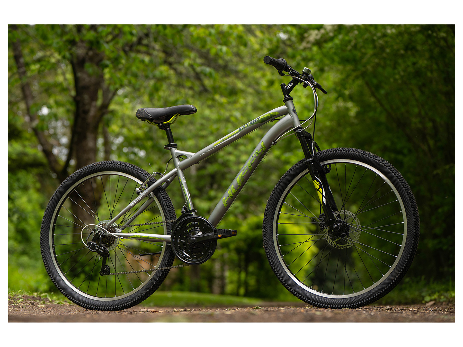 Thumbnail - Huffy Extent (Matte Gunmetal, 26 Zoll)