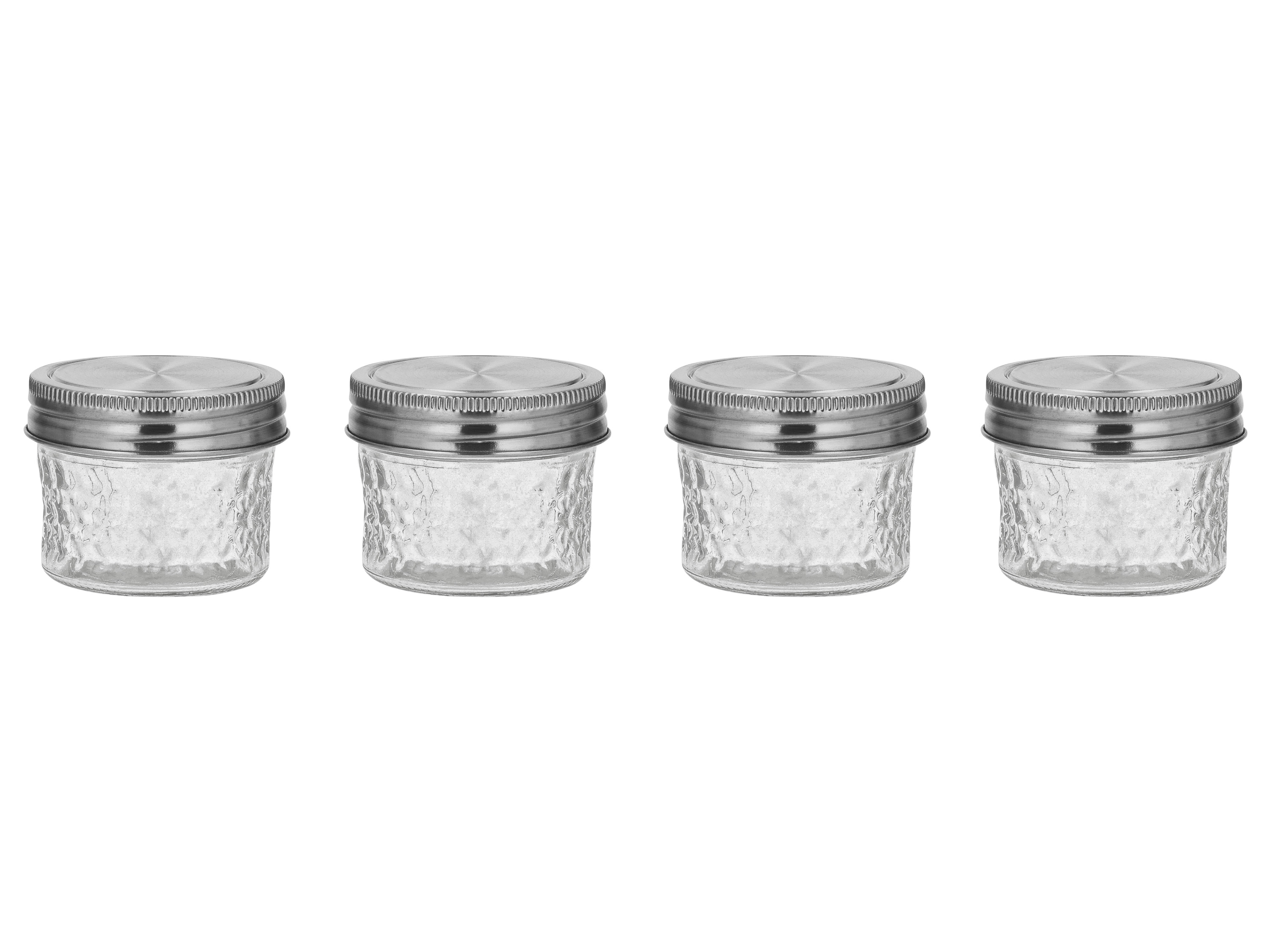 SILVERCREST® Vorratsgläser-Set (4er Set 100 ml)""