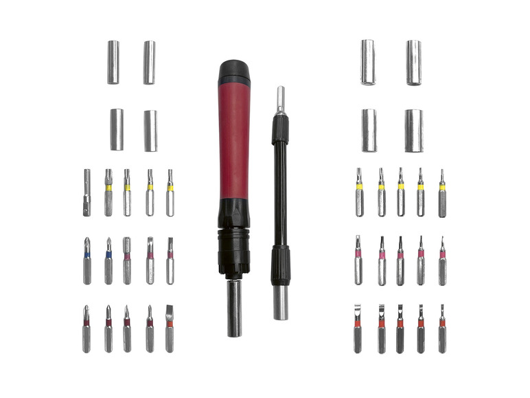 PARKSIDE® Stecknuss-Set »PPBS A1«, 40 Präzision 40-teilig und Bit-