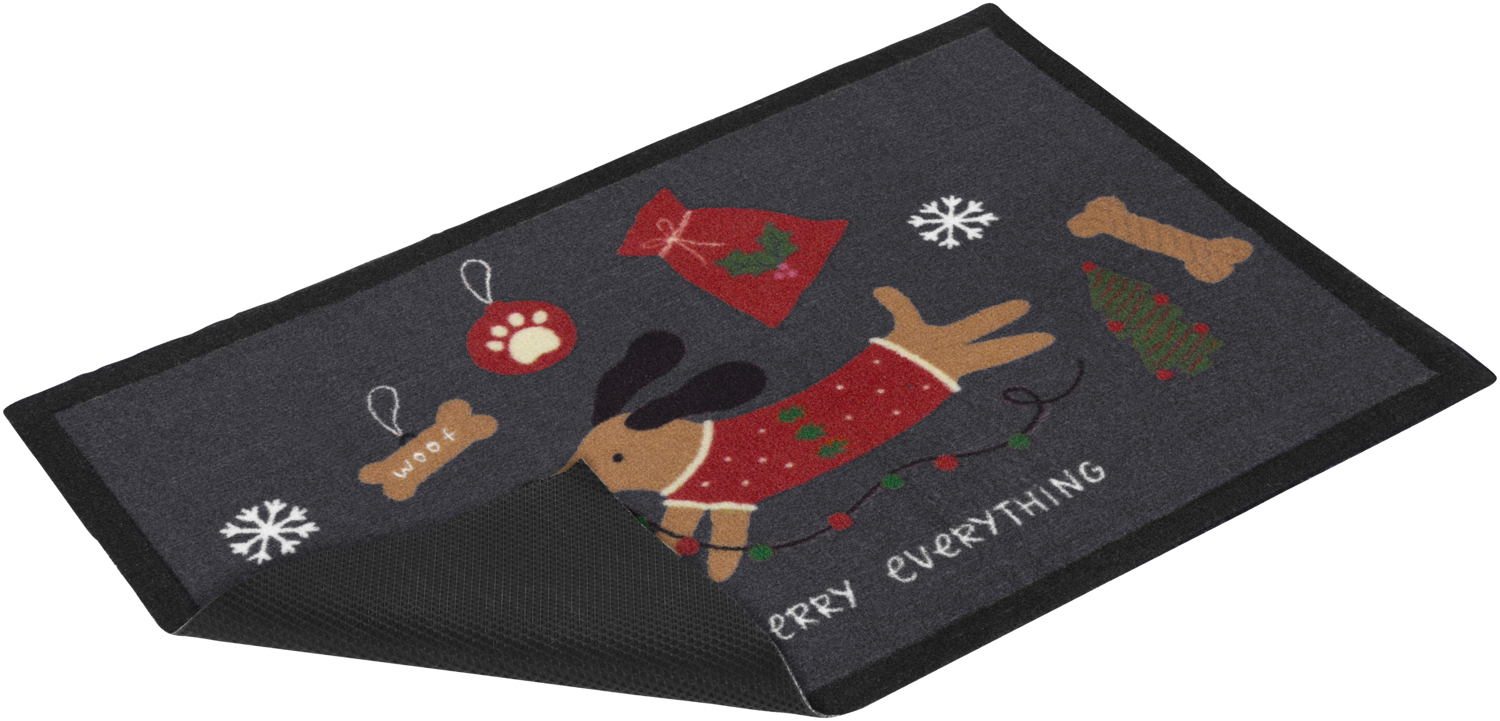 LIVARNO® Schmutzfangmatte »Weihnachten« (Hund) – Bild 2 von 2