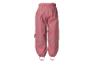 Rosa wasserdichte Kinderhose mit reflektierenden Details