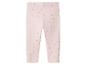 Rosa Kinderleggings mit Punkten